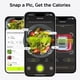 thumbnail image 3 of Balanza de Cocina Ultrean 10 kg con Seguimiento de Calorías IA y App, 3 of 7