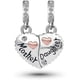 thumbnail image 2 of Charm KunBead Mother Daughter 4.55 mm Cobre Estilo Pandora, 2 of 3