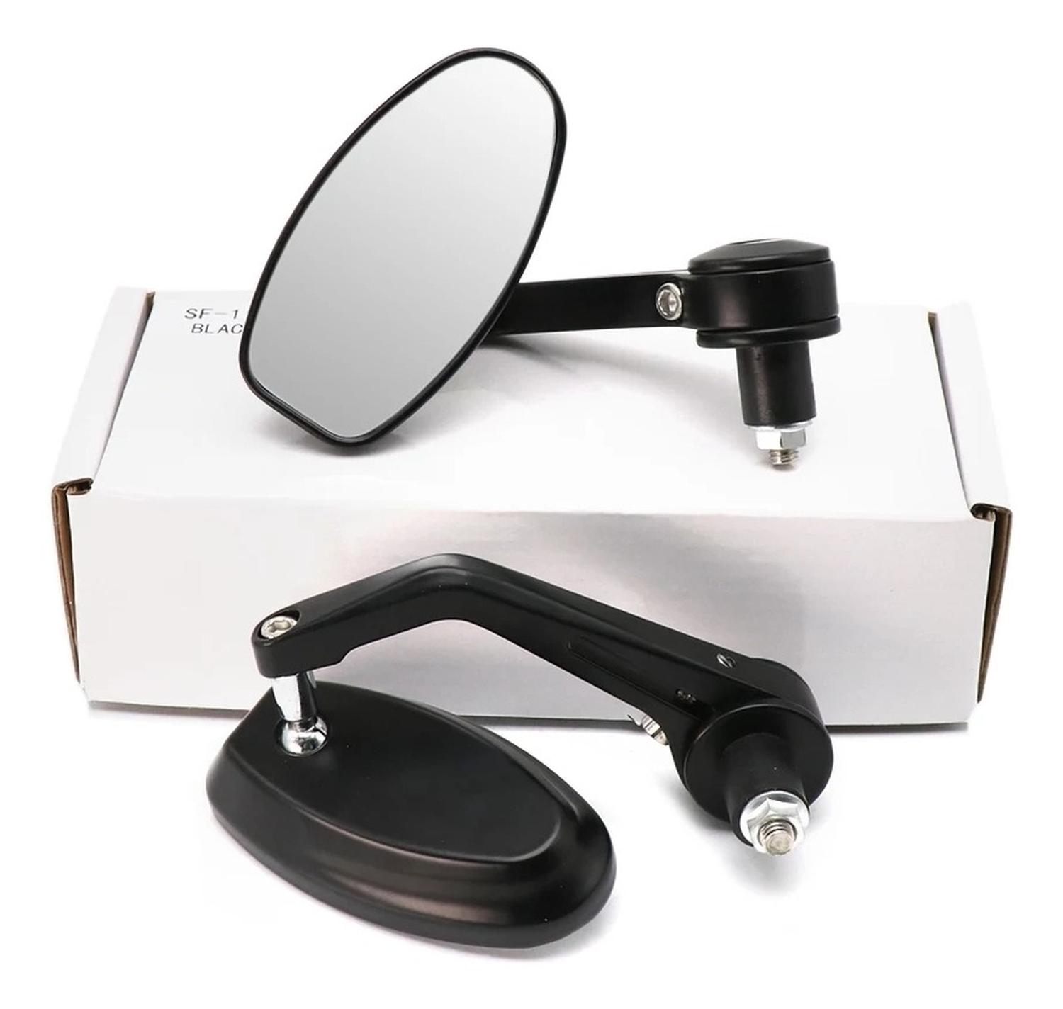 Genérico - Espejos Para Motos Cafe Racer 22Mm Universal