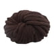 thumbnail image 1 of Hilo Grueso De Chenilla, Lavable, Súper Voluminoso, Para Ganchillo, Tejer, Café, 1 of 5