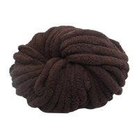 Bothyi - Hilo Grueso De Chenilla, Lavable, Súper Voluminoso, Para Ganchillo, Tejer, Café