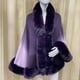 thumbnail image 1 of 25.60"X64.96" Imitation Rabbit Fur Shawl Scarf Collar Imitation Cashmere Cloak Winter Cold And Warm Shawl Wrap, 1 of 5