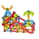 thumbnail image 2 of Juego de bloques magnéticos para niños, 128 piezas DIY, 2 of 2