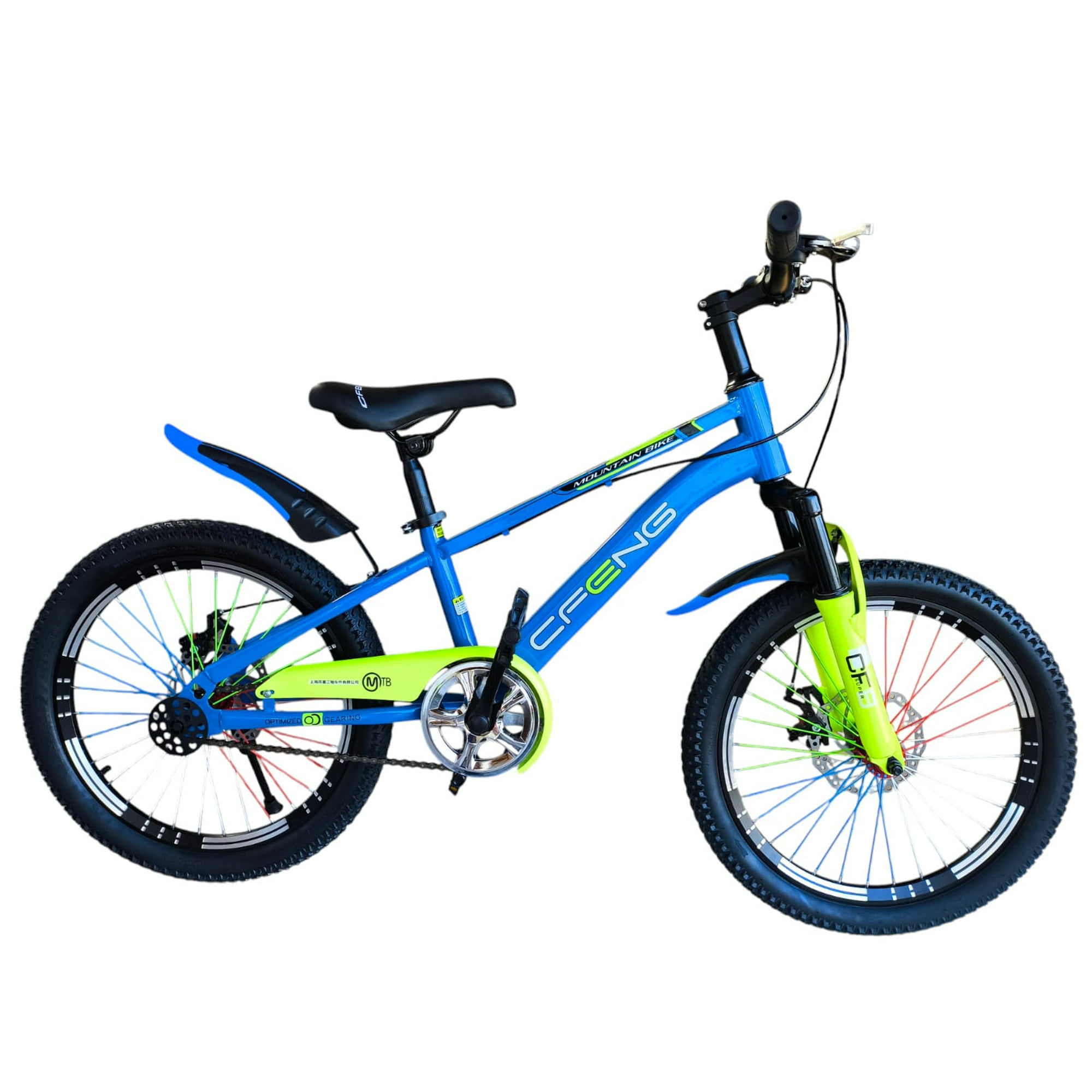 Vipnetwork - Bicicleta Aro 20 Cfeng Con Freno Disco Azul