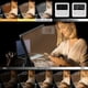 thumbnail image 2 of Lámpara de escritorio LED con cargador inalámbrico, estación de carga rápida 3 en 1, luz de consola táctil con temporizador, 2 of 5