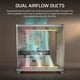 thumbnail image 4 of Funda para PC Corsair AIR 5400 LX-R RGB iCUE Link Blanca, 4 of 9