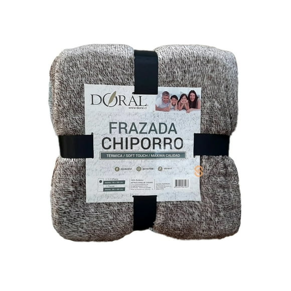 Frazada Chiporro 1.5 Plazas Surtidos Tonos Claros - SC
