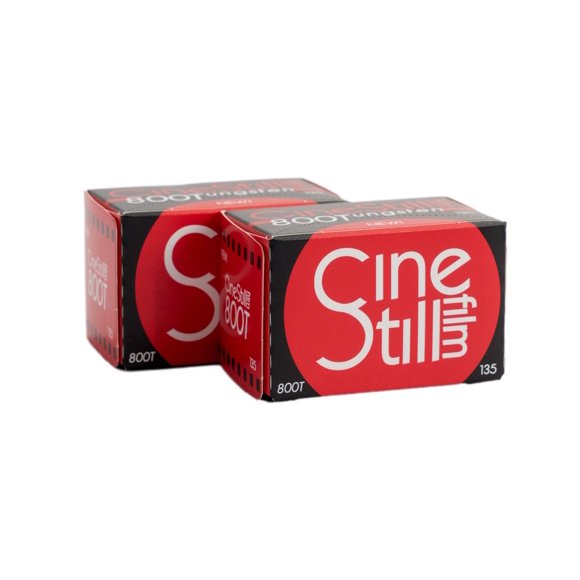 Película CineStill 800T 35 mm 36 exposiciones – Pack de 2