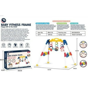 Genérico - Gimnasio Estimulador Para Bebe Developmental Toys Fitness Frame