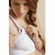 thumbnail image 3 of Sostén de lactancia con copas de espuma, blanco, Talla XL, 3 of 5