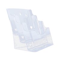 Ioensy - Soporte De Acrílico Para Folletos, Soporte De Exhibición Para Revistas, Folletos, Escuela, A5, 3 Niveles