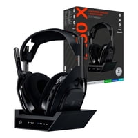 Cascos Gamer Logitech Astro A50 X Xbox + Ps5 + Pc / Mac Negro