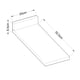 thumbnail image 2 of Cubierta para Mueble Base 20 cm color Turin 1628 Itapua, 2 of 2