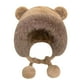 thumbnail image 1 of Gorro de oso, bonito gorro para exteriores con orejas, resistente al viento y cálido., 1 of 5