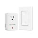 thumbnail image 1 of Interruptor de pared inalámbrico DEWENWILS con toma de control remoto, 1 of 7