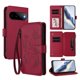 thumbnail image 1 of Funda Cartera Mariposa para [Google Pixel 11] con Soporte y Cremallera Rojo, 1 of 6