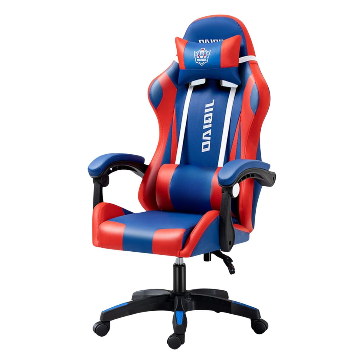 Tododescuento - Silla Gamer Jiqiao- Azul/ Rojo