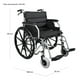 thumbnail image 5 of Silla De Ruedas Para Obesos 150kg Reforzada Doble Soporte, 5 of 5
