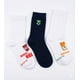 thumbnail image 1 of Tripack Calcetines Escolares Niño Creepers Blanco Minecraft, 1 of 2