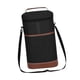 thumbnail image 3 of Bolsa para vino, fiambrera resistente al desgaste, práctica, cómoda, bolsa térmica para alimentos fríos y calientes, bolsa térmica aislada para el tra Negro, 3 of 5