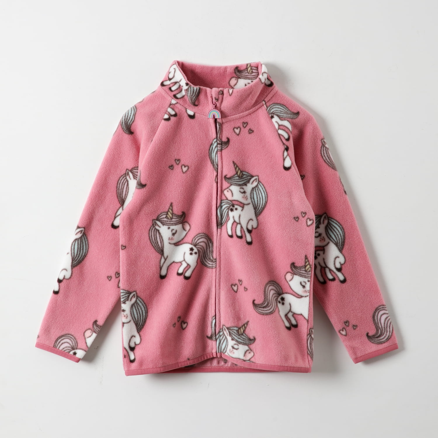 Polar Niña Hearts Rosado Unicornio