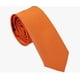 thumbnail image 2 of Corbata Delgada Seda Naranja, 2 of 3