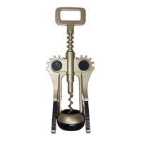 Genérico - Sacacorchos Descorchador Abridor Destapador Manual De Acero