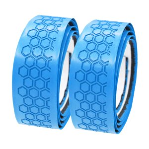 Ioensy - 2X Cintas Para Envolver Palos De Golf Solución De Reagarre De Cuero Pu Azul