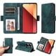 thumbnail image 1 of Carcasa FOXDOCK Xiaomi Poco M6 Pro 4G de cuero PU, diseño acolchado clásico, protección contra caídas y rayones, 1 of 5