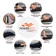 thumbnail image 3 of Masajeador de pies Powerfit Power Legs con mando a distancia, color negro, 3 of 8