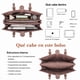 thumbnail image 4 of Ecosusi Bolso Tote de Oficina para Notebook 15.6'' con Cierre Magnético Lila, 4 of 10