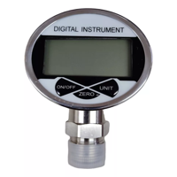 Genérica - Manómetro Digital 1/2′, 0-60Mpa (0-8700 Psi)