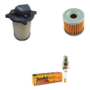 Genérico - Kit Filtros Moto Suzuki Gs 150R (Aire + Bujia + Aceite)