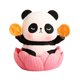 thumbnail image 2 of Estatua De Animal, Regalo De Cumpleaños, Artesanía, Figura De Resina Para Gabinete, Escritorio Interior, Panda, 2 of 3