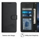 thumbnail image 3 of Funda tipo cartera FOXDOCK para TCL STYLUS 5G con soporte, ranuras, RFID, diseño de gato, 3 of 5