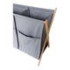 thumbnail image 4 of Cesto Doble de Ropa Torne Gris con Bolsillo, 4 of 6