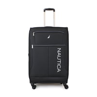 Maleta De Tela Grande Nautica Valencia L 23Kg Negra