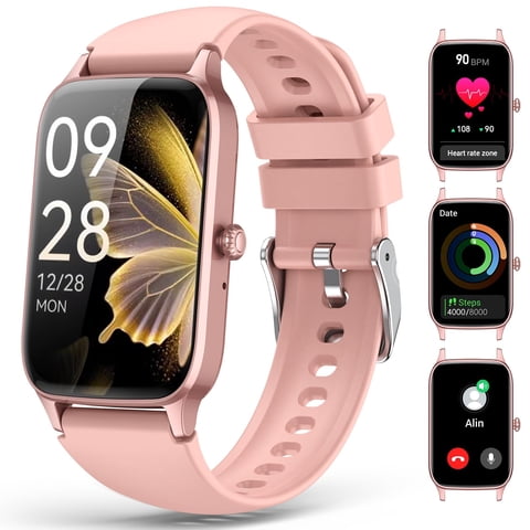 Chronark - Reloj Inteligente Fitness Tracker 1 57 Rosa Ip68
