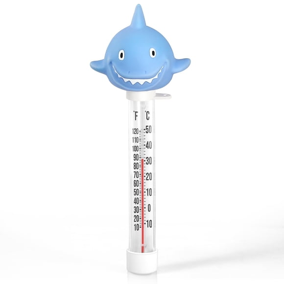 Termómetro flotante para piscina con forma de tiburón Inpool