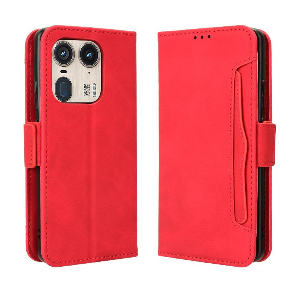 Funda Tipo Billetera Foxdock Para Motorola Moto Edge 50 Ultra 5G – Tapa Flip Con Tarjetero