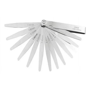 Genérica - Medidor Soldadura Feeler Master Acero 13 Pzs