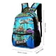 thumbnail image 2 of Mighty MonsterWheelies Mochila Escolar para Niños y Niñas, Mochila Infantil de Alta Calidad Ligera, Grande y Duradera 43x15x32cm, 2 of 6