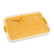 thumbnail image 1 of Bandejas Para Orinal De Entrenamiento Para Perros, Soporte Para Almohadillas De Entrenamiento, Caja De Arena Para Mascotas Amarilla, 1 of 5
