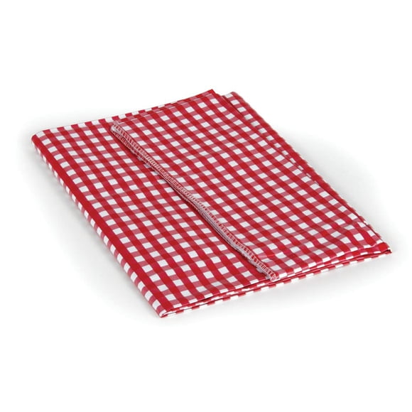 Mantel Camco 132x213 cm impermeable rojo y blanco
