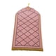 thumbnail image 5 of Alfombra De Oración De Franela, Felpudo, Alfombrilla De Suelo Para Regalo De Ramadán Eid, Rosa, Grande, 5 of 5