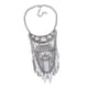 thumbnail image 1 of Collar llamativo, cadena de suéter, gargantilla bohemia, colgante, joyería étnica tribal, borla larga para mujeres y niñas., 1 of 5