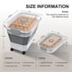 thumbnail image 2 of Contenedor de comida para perros Viretec de 7 a 10 kg con tapa y cuchara, 2 of 7