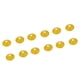 thumbnail image 1 of 12pcs cabezas de turbo cono de bronce volar material de atar para tubo moscas amarillo, 1 of 5