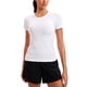 thumbnail image 1 of Remera CRZ YOGA sin costuras, transpirable, manga corta, blanca, talle S, 1 of 5