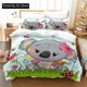 thumbnail image 1 of FashionKoala Cute Animal Bedding Set Boys Girls Duvet Cover Pillowcase Bed Adult Bedroom, 1 of 5